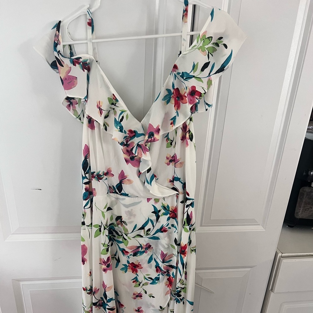 IZ byer hi-low dress